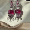 Drop Elegance — Long Oxidised Earrings